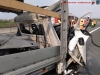 VU mehrere LKW, mehrere eingeklemmte Personen, A3 Richtung Würzburg, 09.04.2019